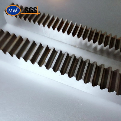 China Factory Price Galvanized Steel Sliding Door Gear Rack in 1m Length supplier